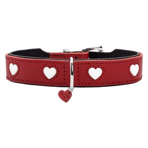 Hunter Love Halsband - Rot-schwarz - Breite 3,9 Cm - Länge 60 Cm (m-l)