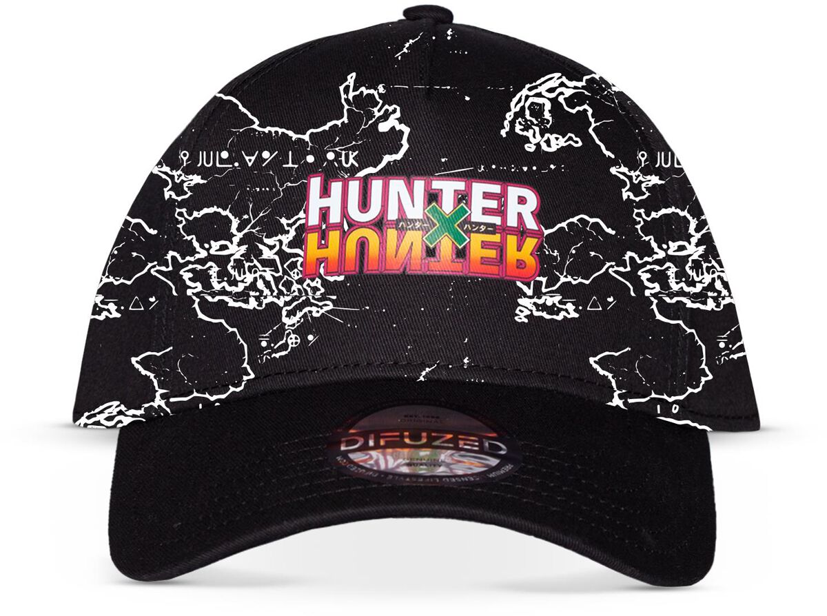Hunter X Hunter Berretto Curvo Logo Aop Difuzed