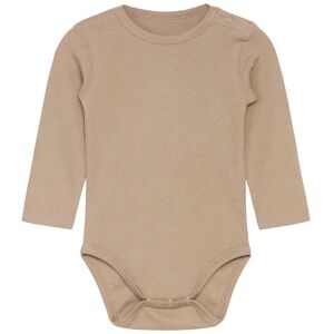 Hust And Claire Body L/ä - Buller - Bambus - Mocha - Hust And Claire - 1 Jahr (80) - Body L/Ä