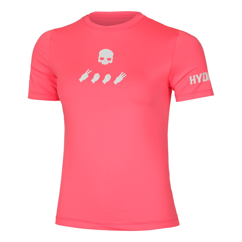 Hydrogen Damen Tech Tee T-shirt Pink Neu
