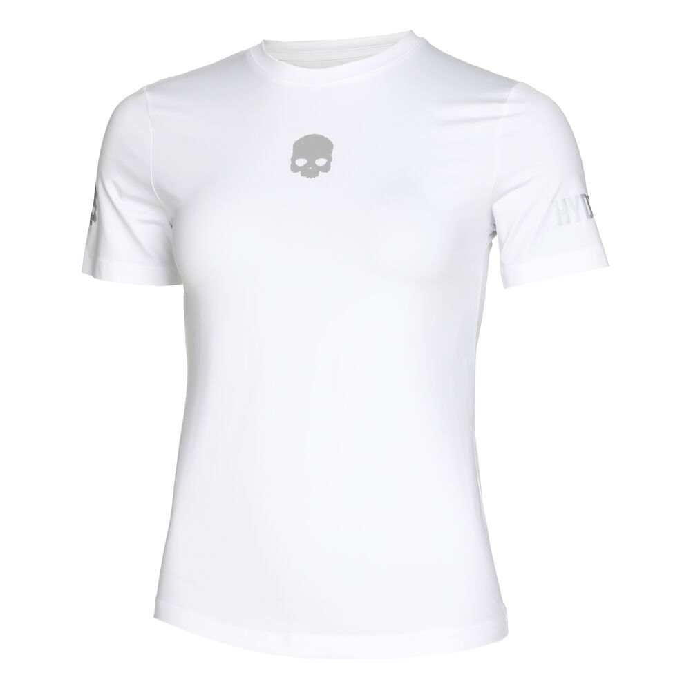 Hydrogen Damen Tech Tee T-shirt Weiß Neu