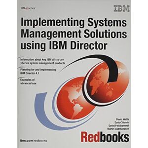 Ibm Redbooks - Gebraucht Implementing Systems Management Solutions Using Ibm Director - Preis Vom 28.04.2024 04:54:08 H
