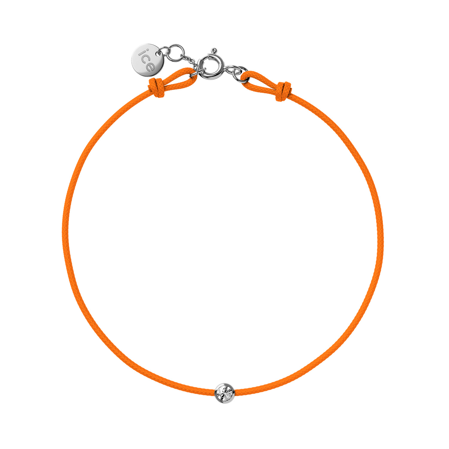 ice watch armband - ice diamond - 021098 orange