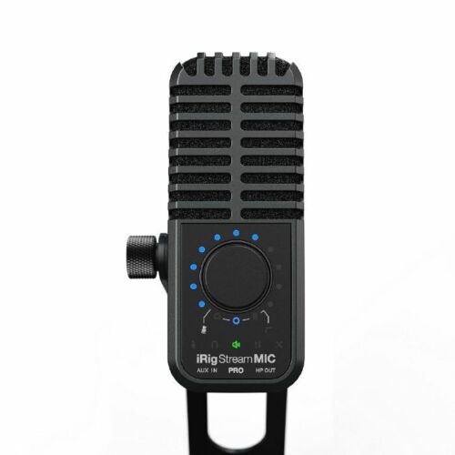 Ik Multimedia Irig Stream Mic Pro Mikrofon & Audio-interface (schwarz)