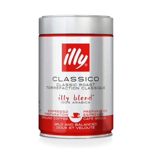 Illy - Espresso Classico Gemahlen- 12x 250g