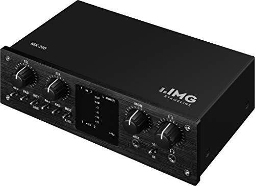 Img Stageline Mx-2io 2-kanal Usb Aufnahme Schnittstelle Für Audio Aufnahme Auf Einem
