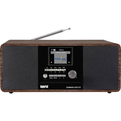 Imperial Digitalradio/cd-player Dabmani200cd Holz Holz Radios-recorder 22-235-00