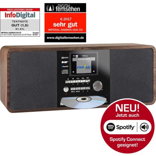 Imperial Digitalradio/cd-player Dabmani200cd Ws Weiß Radios-recorder 22-237-00