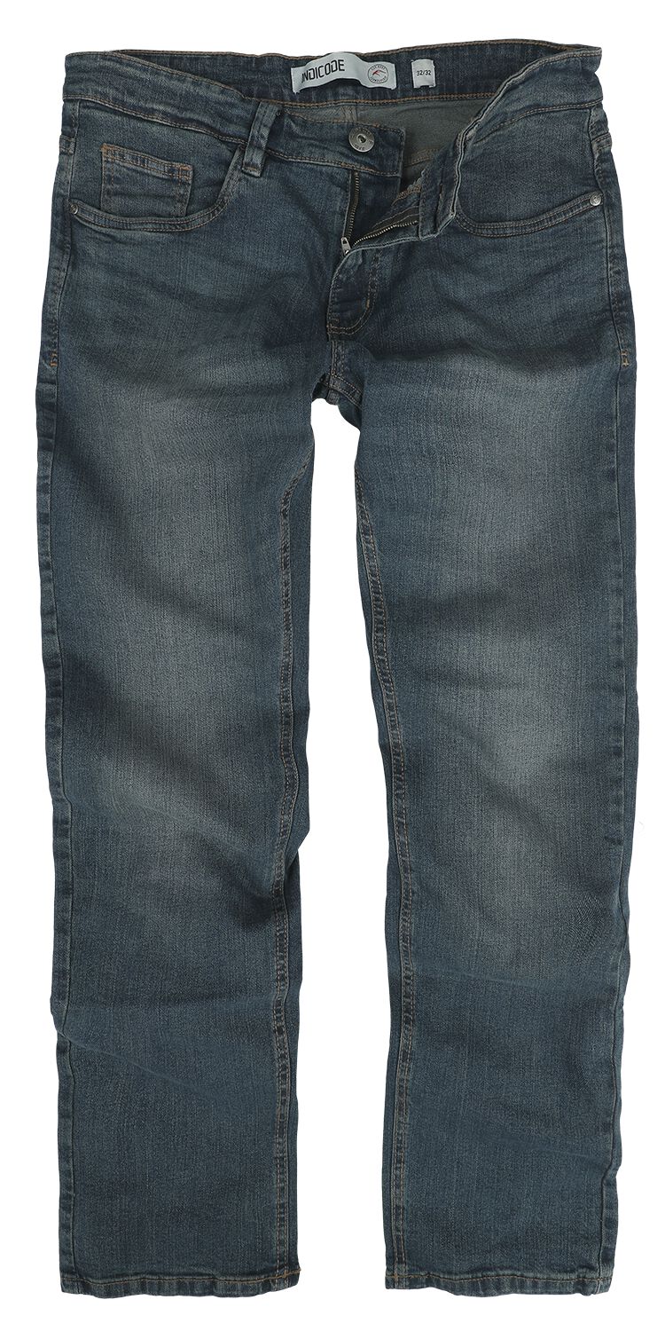 indicode jeans - intony - w29l32 bis w34l32 - fÃ¼r mÃ¤nner - grÃ¶ÃŸe w34l32 - blau
