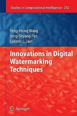 Innovations In Digital Watermarking Techniques Feng-hsing Wang Taschenbuch Xiv