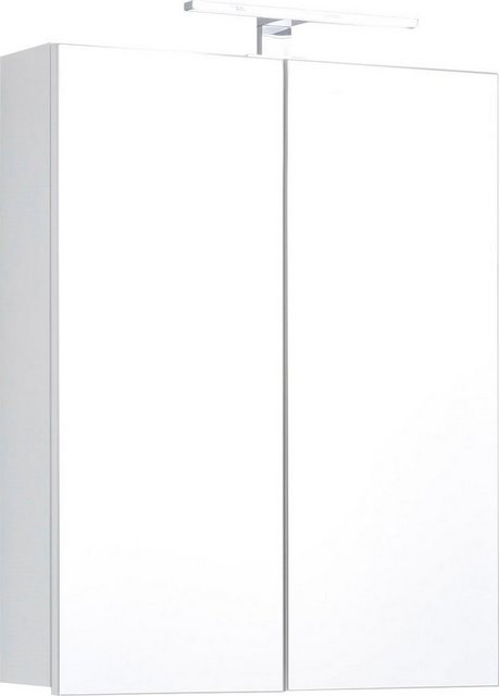 inosign spiegelschrank sovana breite 60 cm, wahlweise mit oder ohne led-beleuchtung weiÃŸ