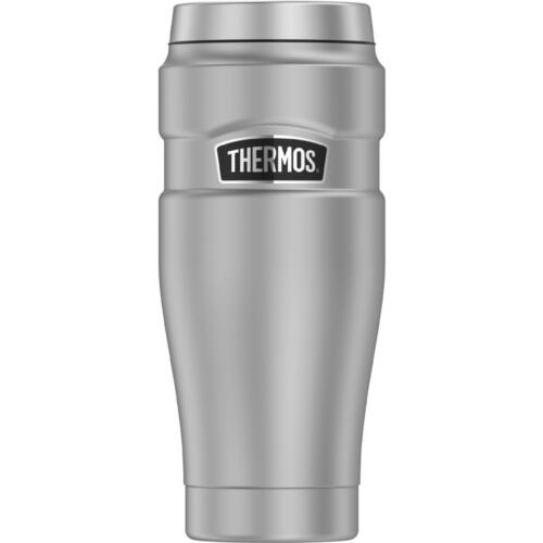 Insulated Drinking Cup Stainless King Can 0,47l Matte Stainless Steel Stainless 