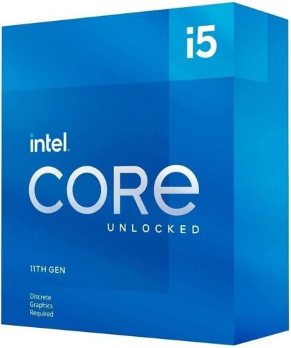 Intel Core I5 11400 Box 6x 2.60ghz Cpu Mit Kühler 1200 Gaming Prozessor 6/12