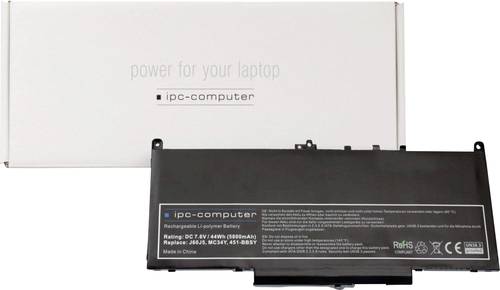 ipc-computer notebook-akku j60j5 replace 7.6v 5800 mah dell