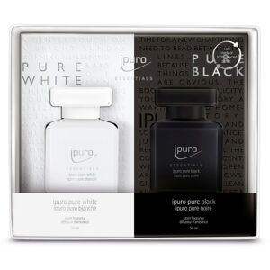 Ipuro Essentials Pure Black + Pure White Diffusor Set - Set 2x50 Ml