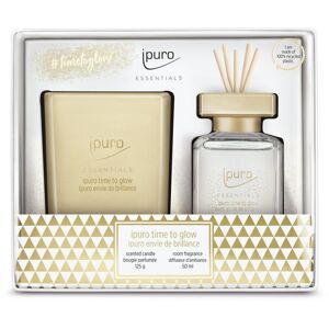 Ipuro Essentials Time To Glow Diffusor Und Kerze Geschenkset - Set - 50 Ml / 125 G