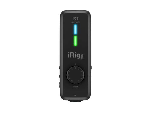 Irig Pro I/o - Voll Ausgestattetes Pocket Audio, Midi-interface,