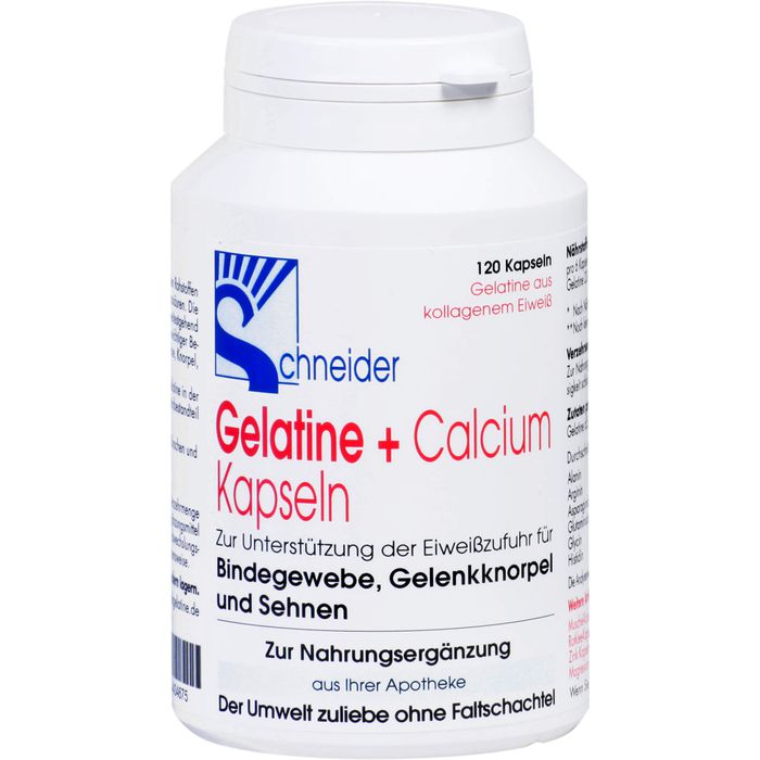 j.schneider gmbh gelatine+calcium kapseln