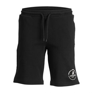 Jack & Jones - Sweat-shorts Jpstswift Aut Sn In Black, Gr.152