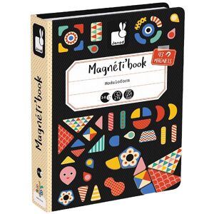 Janod Magneti' Buch Moduloform Brandneu In Box 3-8 Jahre 73 Teile