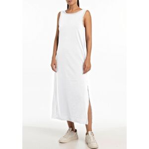 Jerseykleid Replay Gr. S, N-gr, Weiß (white) Damen Kleider Freizeitkleider