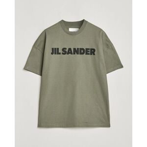 Jil Sander Printed Logo T-shirt Thyme Green