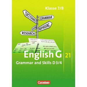 Joachim Blombach - Gebraucht English G 21 - Grundausgabe D/erweiterte Ausgabe D: Band 3/4: 7./8. Schuljahr - Grammar And Skills - Preis Vom 12.05.2024 04:50:34 H