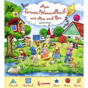 Joachim Krause - Gebraucht Mein Formen-wimmelbuch Mit Mia Und Ben - Preis Vom 03.05.2024 04:54:52 H
