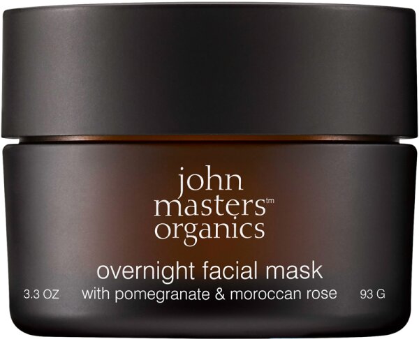 john masters organics pomegranate & moroccan rose overnight facial mask gesichtsmaske
