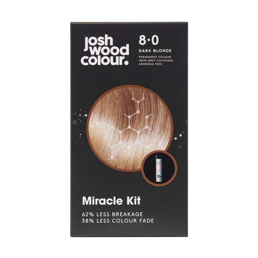 josh wood colour miracle kit 8.0 dark blonde