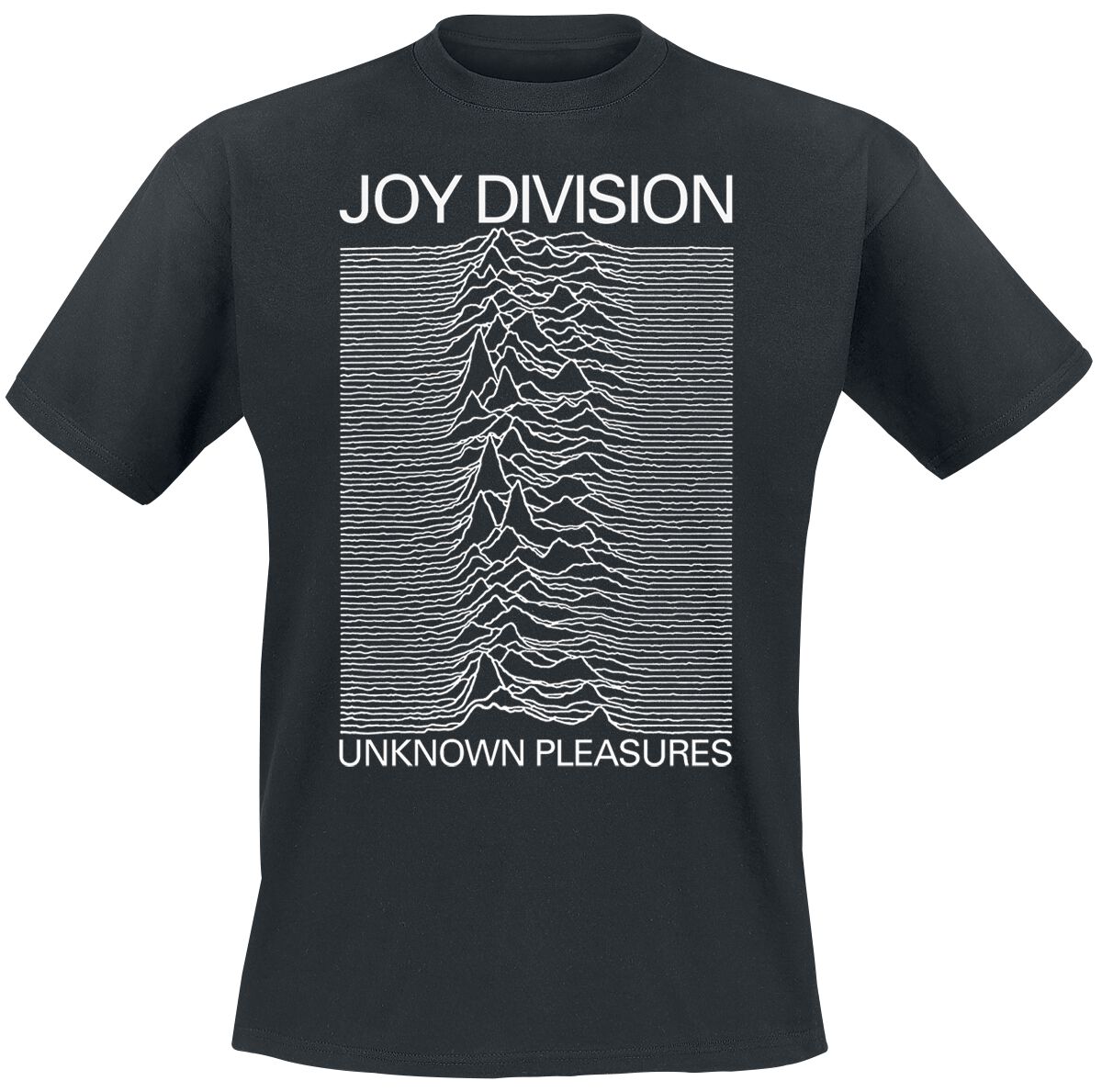 joy division t-shirt - unknown pleasures - s bis xxl - fÃ¼r mÃ¤nner - grÃ¶ÃŸe s - - lizenziertes merchandise! schwarz