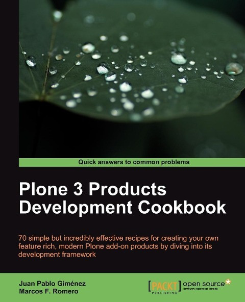 Juan Pablo Giménez - Plone 3 Products Development Cookbook