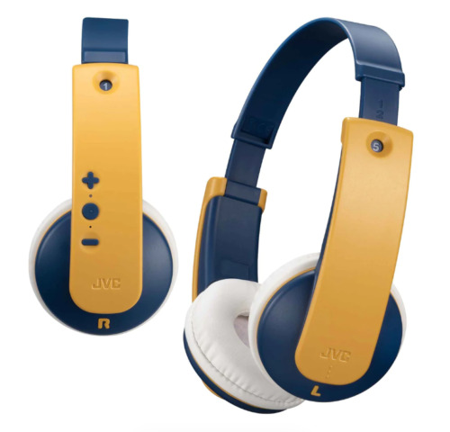 Jvc W128562404 Ha-kd10w-y-e Tinyphones Bluetooth Yellow/blue ~e~