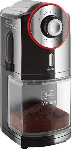 KaffeemÜhle Elektrisch Espressomühle Kaffee Bohne Melitta Molino