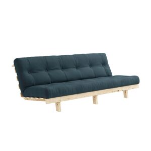 Karup Design Lean Schlafsofa - Raw/petrol Blue - Sofa: 190x100x73 Cm, Bett: 190x130x35 Cm
