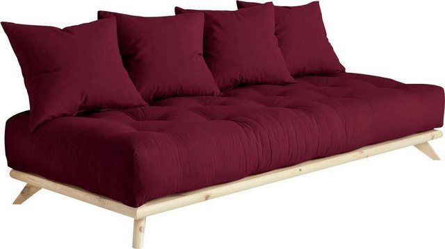 Karup Design Senza Sofa - Clear/bordeaux - 200x90x40 Cm
