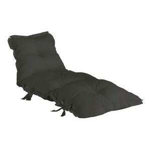 Karup Design Sit And Sleep Out Futonmatratze/sessel - Darkgrey - Stuhl: 135x80x65 Cm, Bett: 200x80x8 Cm