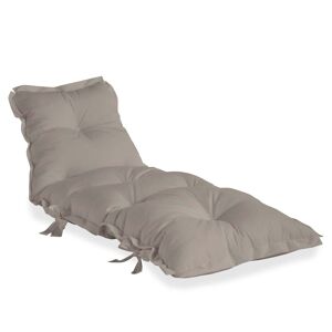 Karup Design Sit And Sleep Out Futonmatratze/sessel - Beige - Stuhl: 135x80x65 Cm, Bett: 200x80x8 Cm