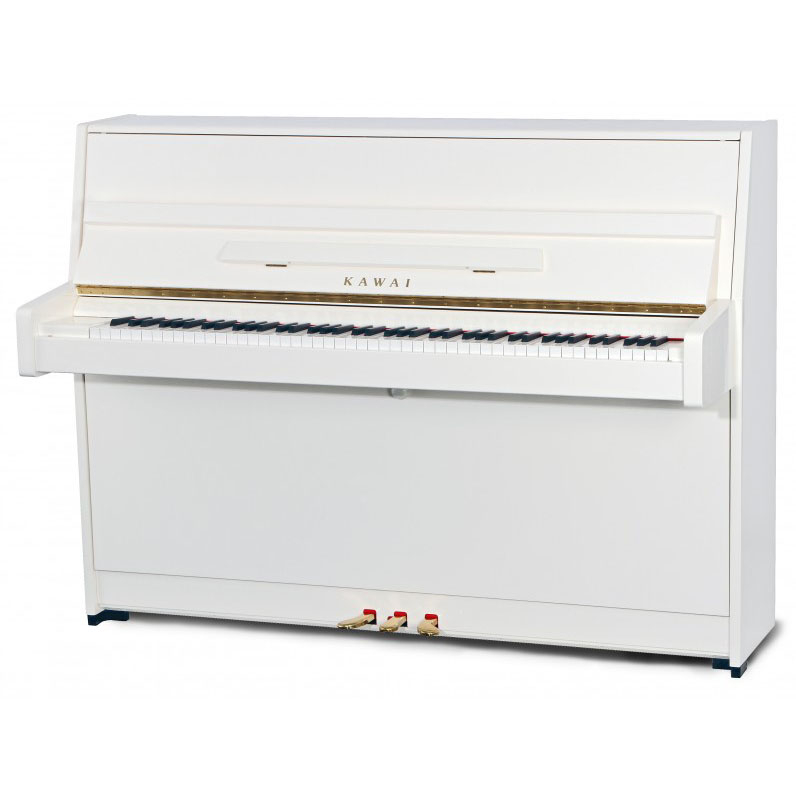 kawai k 15 klavier weiÃŸ poliert, inkl. klavierbank