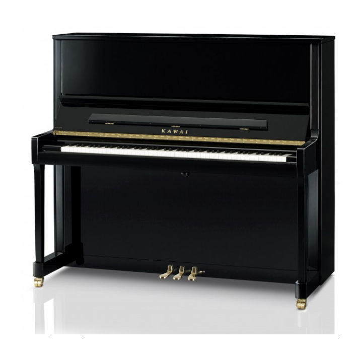 kawai k-600 klavier - schwarz poliert, inkl. klavierbank