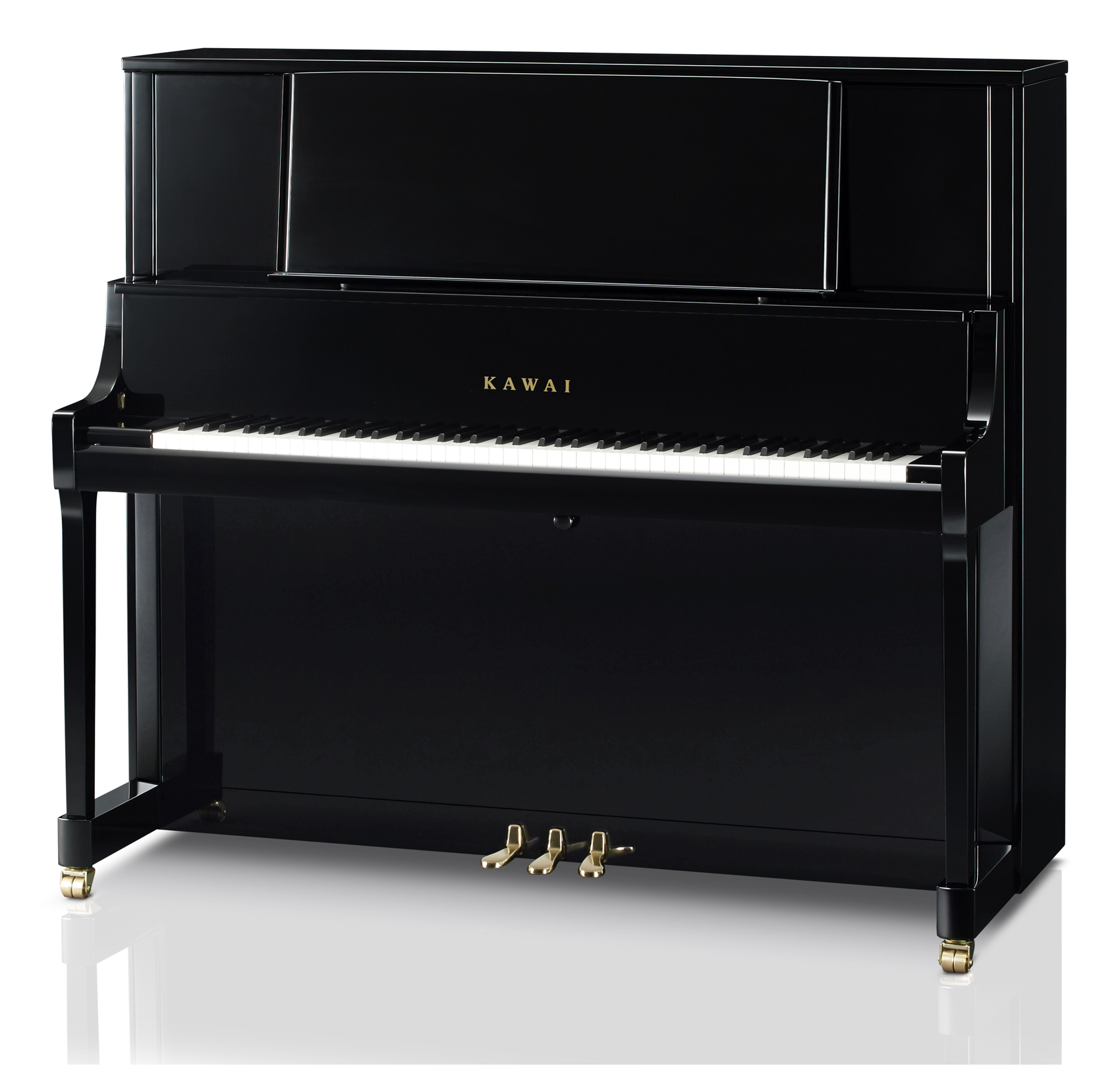 kawai k-800 as klavier - schwarz poliert - mit sostenuto pedal, inkl. klavierbank