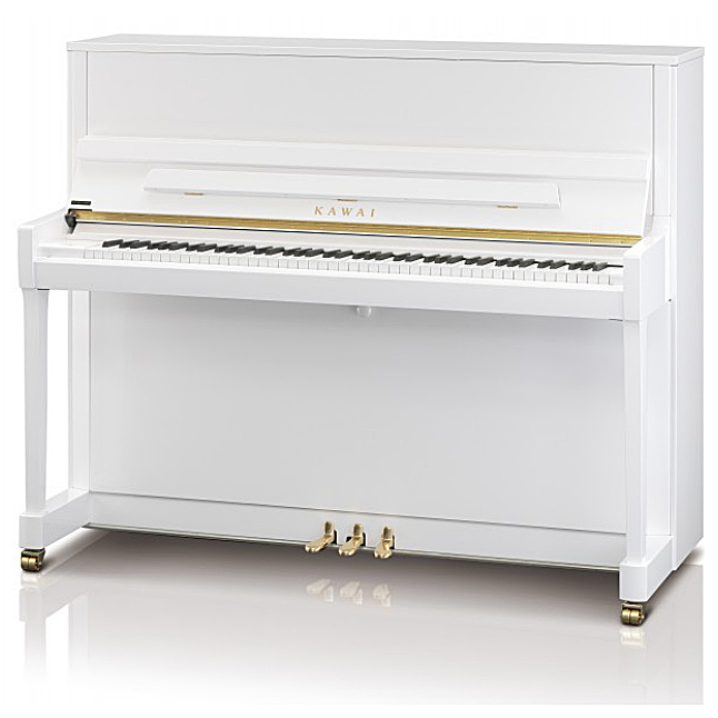 kawai k300 klavier weiÃŸ, inkl. klavierbank