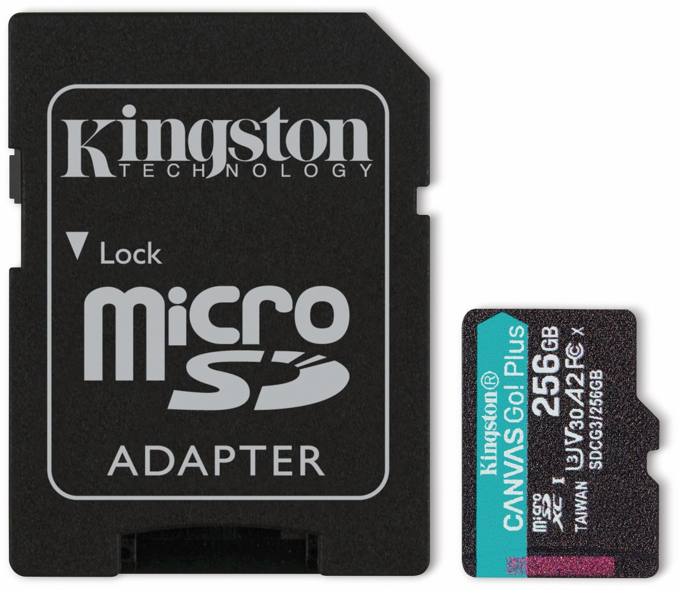 Kingston Sdcg3_256gb Technology Canvas Go! Plus Memory Card 256 Gb Sd Uhs-i ~e~