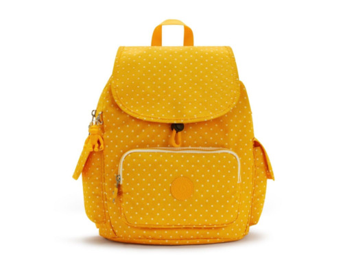 kipling city pack s kleiner rucksack soft dot yellow