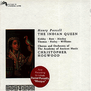 Kirkby - Gebraucht Purcell: The Indian Queen (gesamtaufnahme) (aufnahme London Juli 1994) - Preis Vom 26.04.2024 05:02:28 H