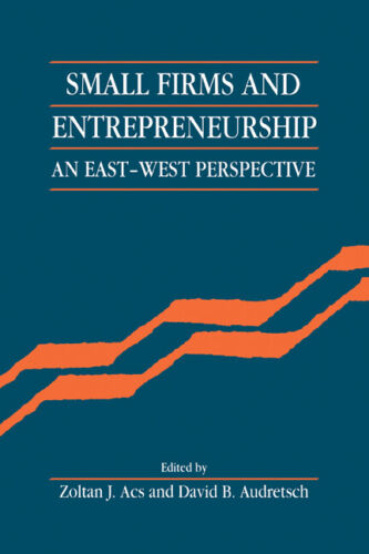 Kleine Unternehmen Und Unternehmertum: Eine Ost-west-perspektive Von Zoltan J. Acs (eng