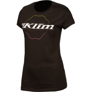Klim Excel Damen T-shirt - Schwarz Weiss - 2xl - Female