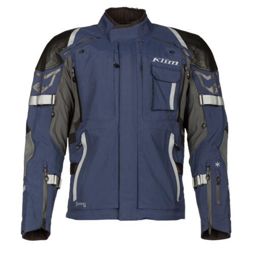 Klim Kodiak Motorrad Textiljacke - Grau Blau - 28 - Unisex