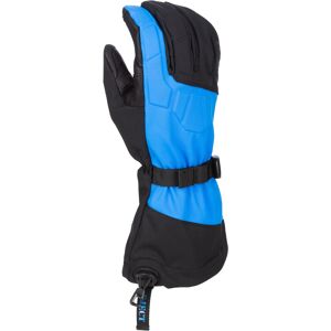 Klim Togwotee Gauntlet Snowmobil Handschuhe - Schwarz Blau - L - Unisex