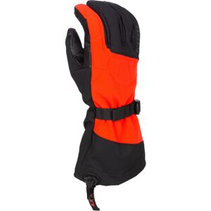 Klim Togwotee Gauntlet Snowmobil Handschuhe - Schwarz Rot - 2xl - Unisex